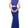 Sherri Hill - 51125 Beaded Two Piece Scoop Long Dress 1 Sherri Hill - 51125 Beaded Two Piece Scoop Long Dress