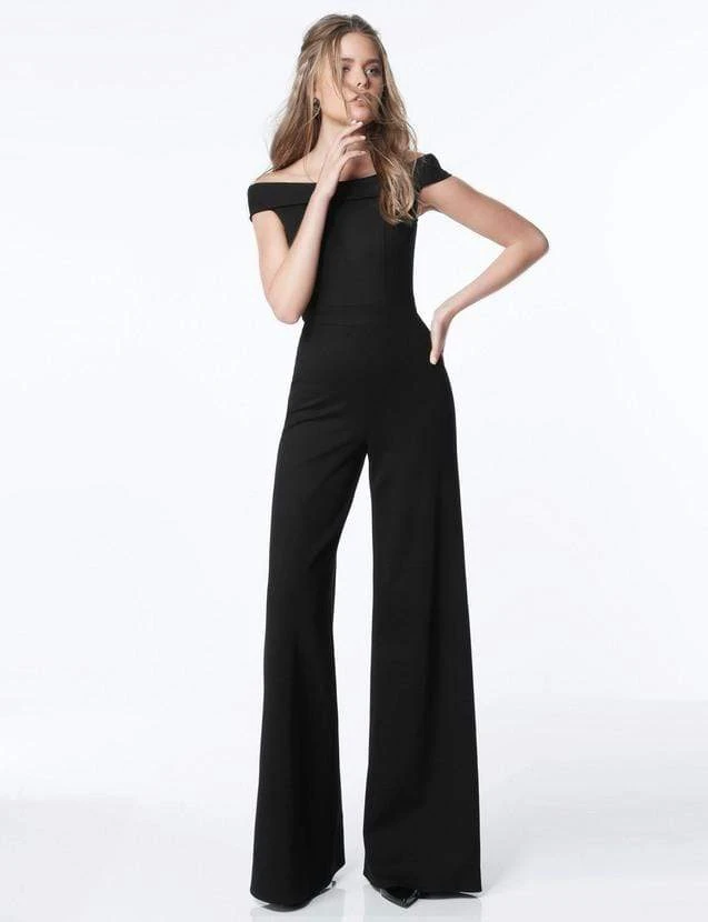 Sherri Hill - 51433 Off-Shoulder Jumpsuit 3 Sherri Hill - 51433 Off-Shoulder Jumpsuit