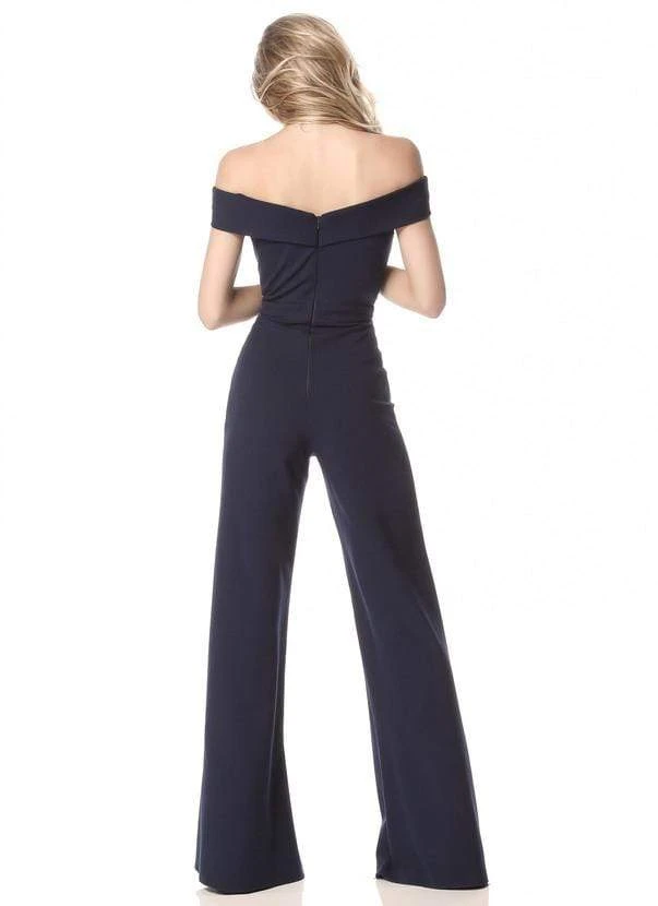 Sherri Hill - 51433 Off-Shoulder Jumpsuit 6 Sherri Hill - 51433 Off-Shoulder Jumpsuit