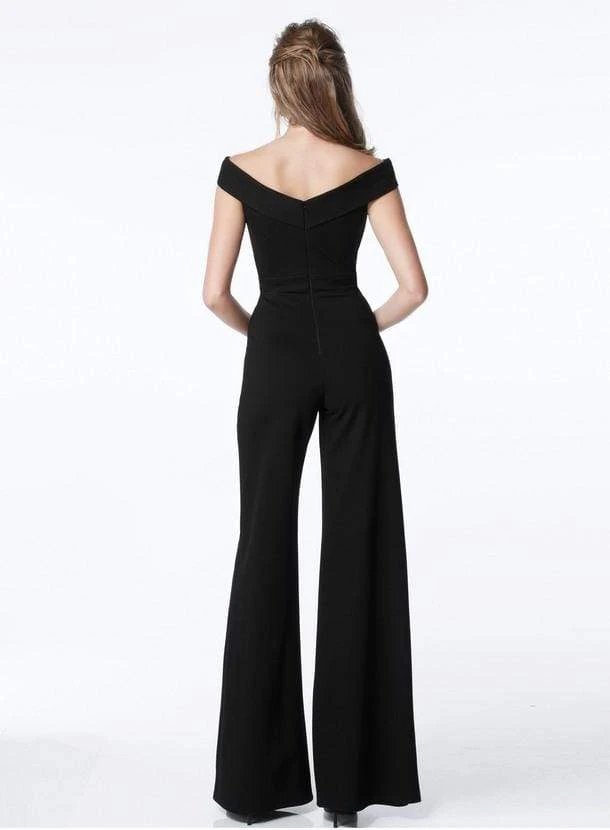 Sherri Hill - 51433 Off-Shoulder Jumpsuit 4 Sherri Hill - 51433 Off-Shoulder Jumpsuit