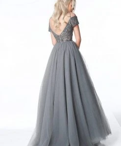 Sherri Hill - 51450 Embellished Off-Shoulder Ballgown 12 Sherri Hill - 51450 Embellished Off-Shoulder Ballgown