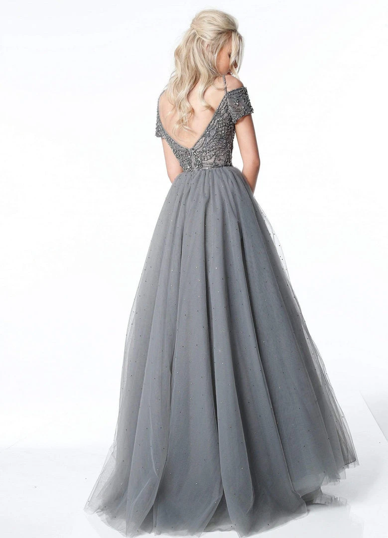 Sherri Hill - 51450 Embellished Off-Shoulder Ballgown 4 Sherri Hill - 51450 Embellished Off-Shoulder Ballgown