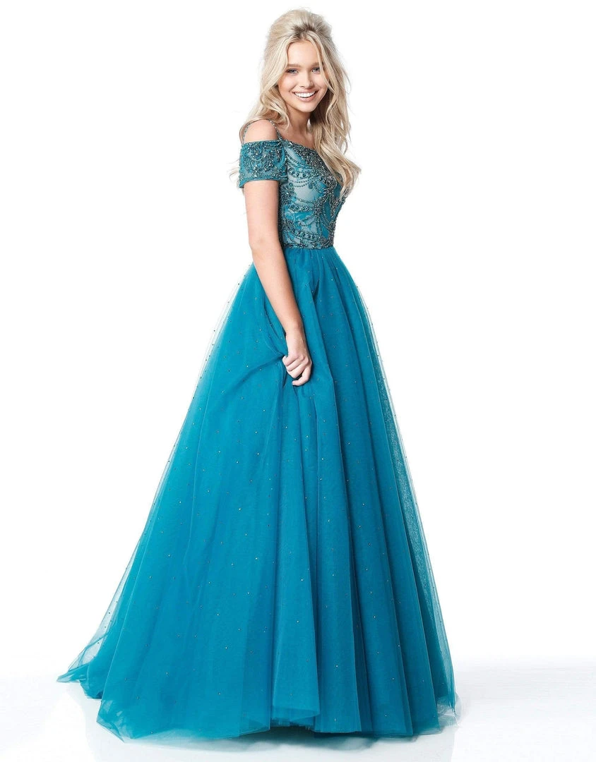 Sherri Hill - 51450 Embellished Off-Shoulder Ballgown 11 Sherri Hill - 51450 Embellished Off-Shoulder Ballgown