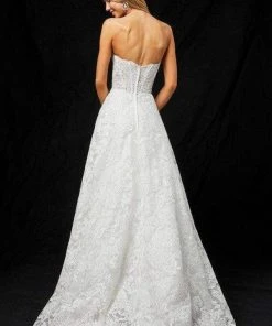 Sherri Hill - 51572 Strapless Sweetheart Lace Evening Dress 15 Sherri Hill - 51572 Strapless Sweetheart Lace Evening Dress