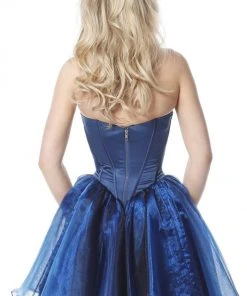 Sherri Hill - 51582 Short Satin Sweetheart Organza A-line Dress