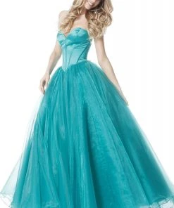 Sherri Hill - 51583 Strapless Plunging Sweetheart Ballgown 10 Sherri Hill - 51583 Strapless Plunging Sweetheart Ballgown