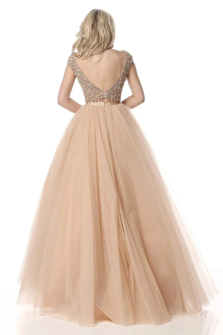 Sherri Hill - 51594 Cap Sleeve Beaded Two-Piece Dress 7 Sherri Hill - 51594 Cap Sleeve Beaded Two-Piece Dress