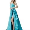 Sherri Hill - 51630 Strapless Semi-Sweetheart A-line Gown 1 Sherri Hill - 51630 Strapless Semi-Sweetheart A-line Gown