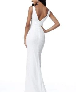 Sherri Hill - 51641 Beaded Fitted Long Sheath Dress 9 Sherri Hill - 51641 Beaded Fitted Long Sheath Dress