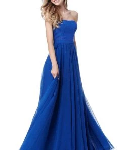 Sherri Hill - 51667 Strapless Jeweled A-Line Long Dress
