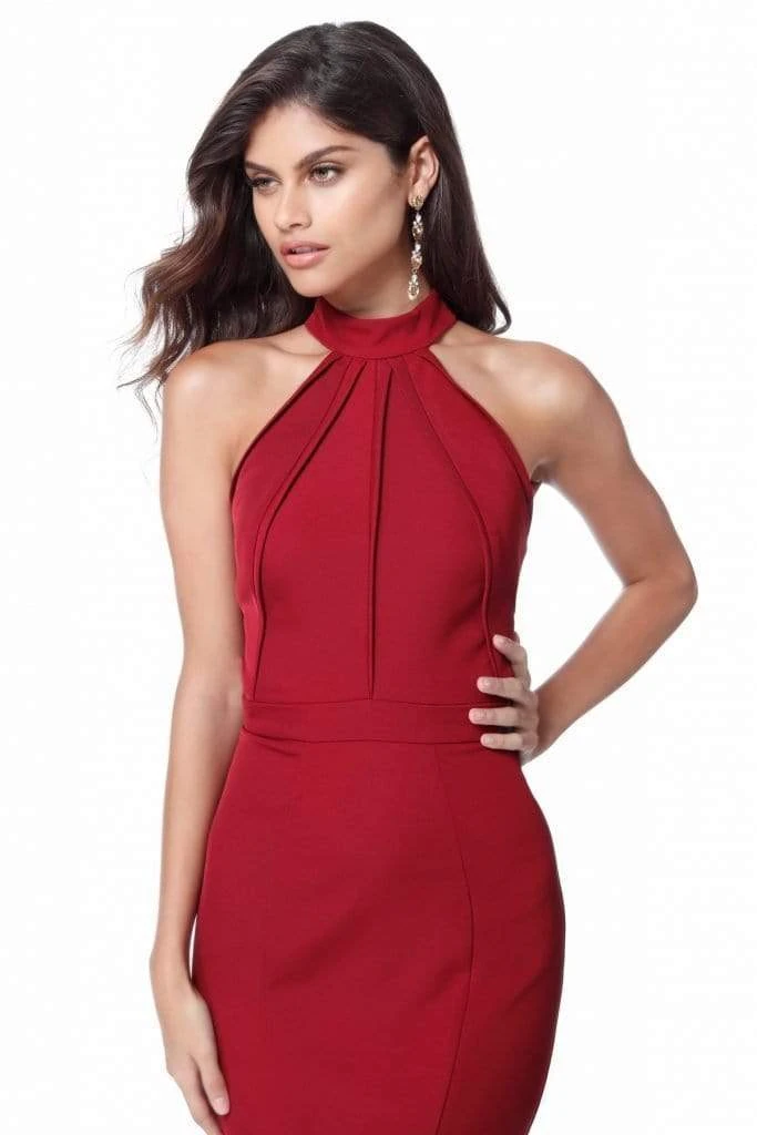 Sherri Hill - 51682 High Halter Mermaid Evening Dress 6 Sherri Hill - 51682 High Halter Mermaid Evening Dress