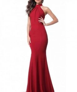 Sherri Hill - 51682 High Halter Mermaid Evening Dress 14 Sherri Hill - 51682 High Halter Mermaid Evening Dress