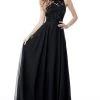 Sherri Hill - 51694 Jewel Full Figured Chiffon A-Line Evening Dress