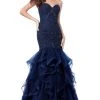 Sherri Hill - 51706 Beaded Sweetheart Long Lace Mermaid Dress 2 Sherri Hill - 51706 Beaded Sweetheart Long Lace Mermaid Dress