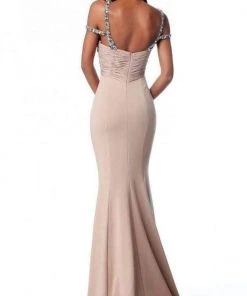 Sherri Hill - 51776 Beaded Strappy Sweetheart Mermaid Dress