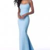 Sherri Hill - 51777 Crisscross-Strapped Scoop Back Mermaid Dress