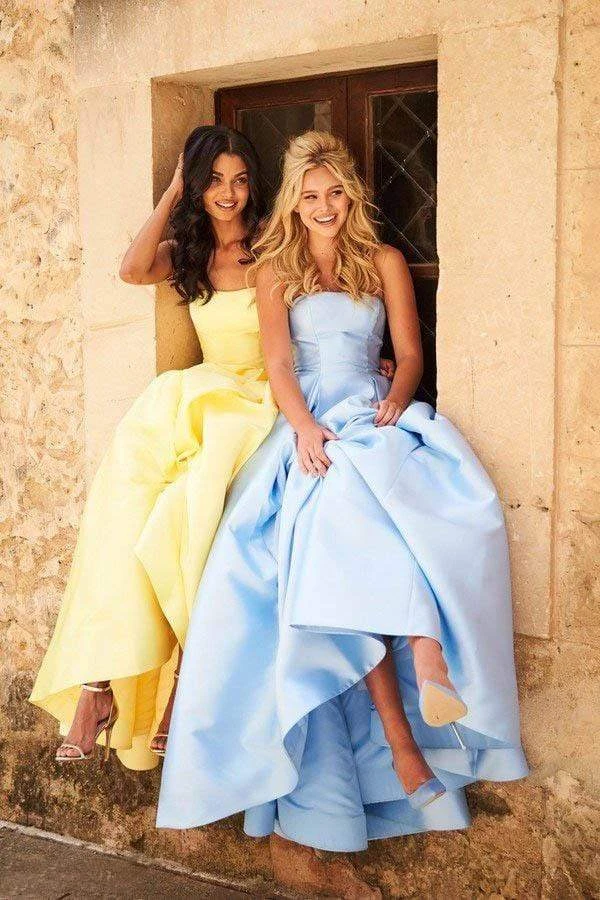 Sherri Hill - 51917 Strapless Taffeta Pleated Ballgown 11 Sherri Hill - 51917 Strapless Taffeta Pleated Ballgown