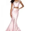 Sherri Hill - 52025 Pearl Beaded Two Piece Mikado Dress