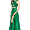 Sherri Hill - 52077 Two Piece Beaded Charmeuse A-line Gown