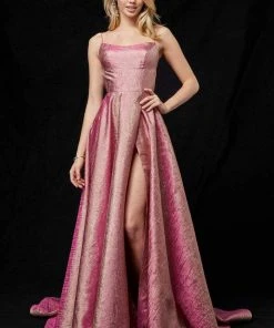 Sherri Hill - 52140 Square A-line Long Dress