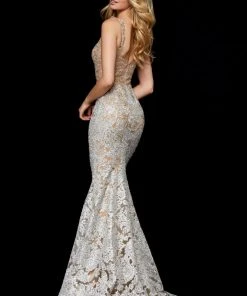 Sherri Hill - 52242 Sweetheart Long Lace Dress