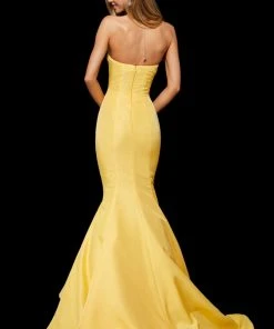 Sherri Hill - 52390 Vibrant Mikado Strapless Mermaid Dress 9 Sherri Hill - 52390 Vibrant Mikado Strapless Mermaid Dress