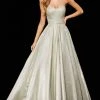 Sherri Hill - 52391 Strapless Sweetheart Pleated Ballgown