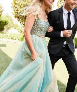 Sherri Hill - 52404 Scoop Beaded Dress 9 Sherri Hill - 52404 Scoop Beaded Dress