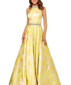 Sherri Hill - 52425 Full Figured Beaded Long Dress