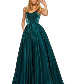 Sherri Hill - 52456 Strapless Sweetheart Full Figured Ballgown Dress