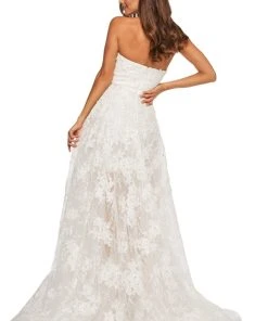 Sherri Hill - 52477 A Line Applique Dress