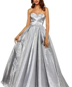 Sherri Hill - 52499 Strapless Sweetheart A-line Long Dress