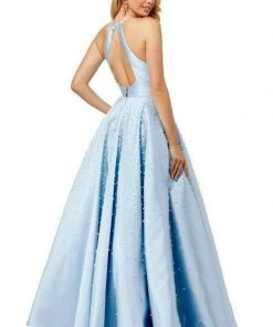 Sherri Hill - 52501 Beaded High Halter Neckline Evening Dress 15 Sherri Hill - 52501 Beaded High Halter Neckline Evening Dress