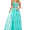 Sherri Hill - 52516 Two Piece Beaded Scoop Tulle A-line Dress 1 Sherri Hill - 52516 Two Piece Beaded Scoop Tulle A-line Dress