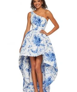 Sherri Hill - 52530 Single Shoulder A Line Dress