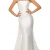Sherri Hill - 52594 Strapless Mikado Trumpet Dress