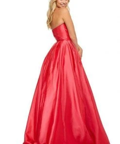 Sherri Hill - 52603 Strapless Sweetheart Taffeta Ballgown