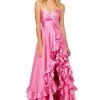 Sherri Hill - 52605 Strapless Sweetheart Ruffled Full Figured Dress 2 Sherri Hill - 52605 Strapless Sweetheart Ruffled Full Figured Dress
