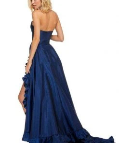 Sherri Hill - 52605 Strapless Sweetheart Ruffled Full Figured Dress 13 Sherri Hill - 52605 Strapless Sweetheart Ruffled Full Figured Dress