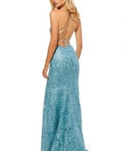 Sherri Hill - 52647 Beaded Lace Sweetheart Trumpet Dress