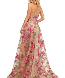 Sherri Hill - 52658 Asymmetric Long A-line Dress