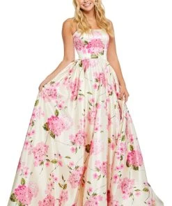 Sherri Hill - 52723 Full Figured Strapless Dress 15 Sherri Hill - 52723 Full Figured Strapless Dress