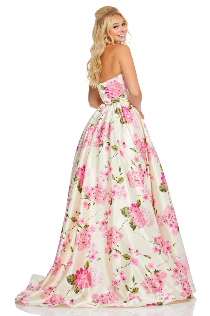 Sherri Hill - 52723 Full Figured Strapless Dress 9 Sherri Hill - 52723 Full Figured Strapless Dress