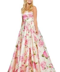 Sherri Hill - 52723 Full Figured Strapless Dress 17 Sherri Hill - 52723 Full Figured Strapless Dress