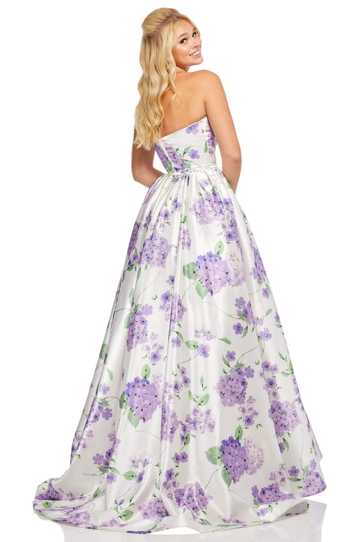 Sherri Hill - 52723 Full Figured Strapless Dress 7 Sherri Hill - 52723 Full Figured Strapless Dress