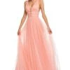 Sherri Hill - 52737 Plunging V- Neckline A-Line Long Dress 1 Sherri Hill - 52737 Plunging V- Neckline A-Line Long Dress