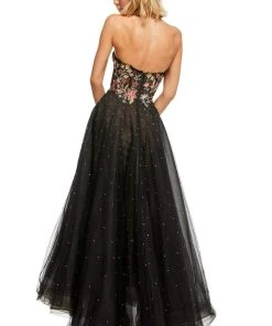 Sherri Hill - 52739 Sweetheart Embellished Long Dress
