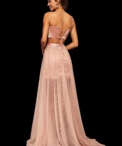 Sherri Hill - 52749 Two Piece Chiffon A Line Dress