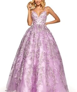 Sherri Hill - 52759 Embroidered Sweetheart Ballgown Dress