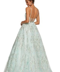 Sherri Hill - 52759 Embroidered Sweetheart Ballgown Dress